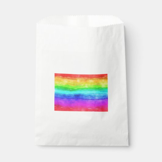 Gedekte regenboog bedankzakje (Voorkant)