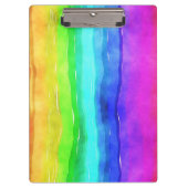 Gedekte regenboog klembord (Voorkant)