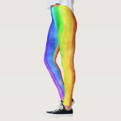 Gedekte regenboog leggings (Links)