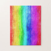 Gedekte regenboog legpuzzel (Verticaal)