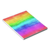 Gedekte regenboog notitieblok (Schuin)