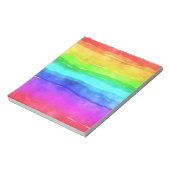 Gedekte regenboog notitieblok (Linkerzijde)