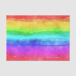 Gedekte regenboog tissuepapier