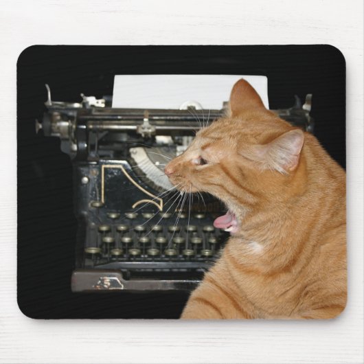 Gedekte schrijver muismat (Voorkant)