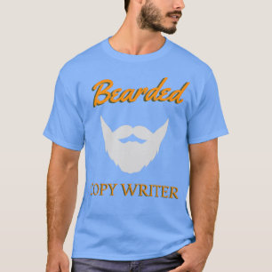Gedekte schrijver t-shirt