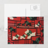 Gedekte Scotties & Westies Briefkaart (Voorkant / Achterkant)