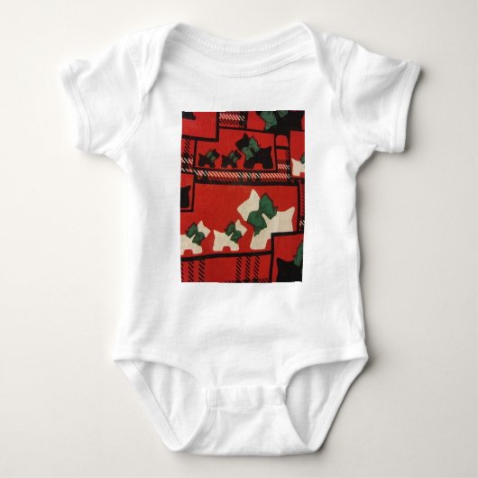 Gedekte Scotties & Westies Romper (Voorkant)