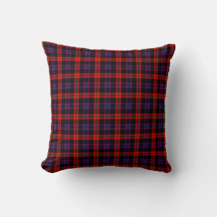Gedekte Sierkussennen Broun Modern Tartan Pillow Kussen
