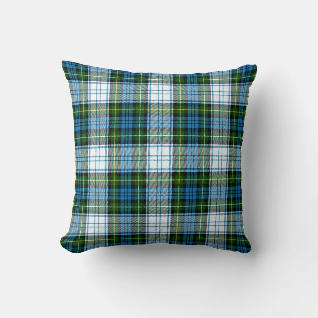 Gedekte Sierkussennen Campbell Dress Tartan Pillow Kussen (Voorkant)