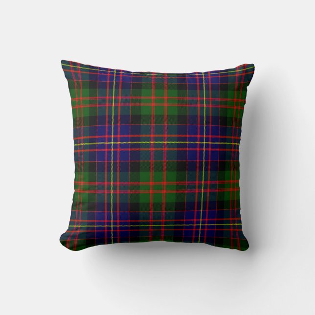 Gedekte Sierkussennen Chalmers Tartan Pillow Kussen (Voorkant)