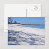 Gedekte strand briefkaart (Voorkant / Achterkant)