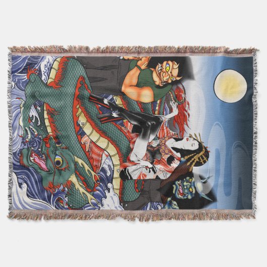 Gedekte Throw Blanket Deken (Voorkant)