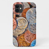 Gedekte valuta Case-Mate iPhone case (Achterkant)