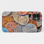 Gedekte valuta Case-Mate iPhone case (Achterkant (horizontaal))