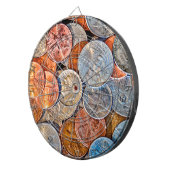 Gedekte valuta dartbord (Voorkant Rechts)