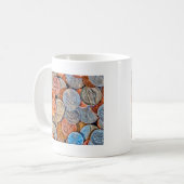 Gedekte valuta koffiemok (Voorkant links)