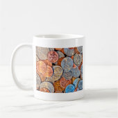 Gedekte valuta koffiemok (Links)