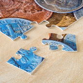 Gedekte valuta legpuzzel (Zijkant)