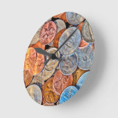 Gedekte valuta ronde klok (Hoek)