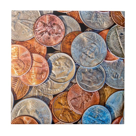 Gedekte valuta tegeltje (Voorkant)