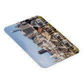 Gedekte Victoriaans huizen voor dames in San Franc Magneet (Rechterzijde)