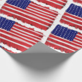 Gedekte vlag cadeaupapier (Hoek)
