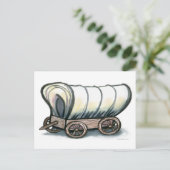 Gedekte Wagon Briefkaart (Staand voorkant)