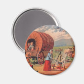 Gedekte Wagon Magneet (Voorkant / Achterkant)