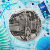 Gedekte Wagon Papieren Bordje (Feest)