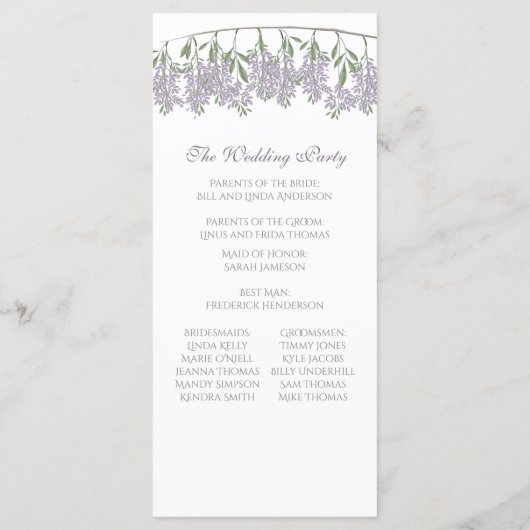 Gedekte weddenschappen programmakaart (Achterkant)