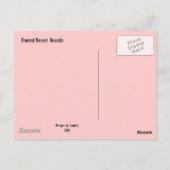 Gedekte woestijn, Nevada Briefkaart (Achterkant)