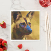 Gedekte Wolf Servet (Insitu)