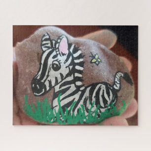 Gedekte Zebra Rock Legpuzzel