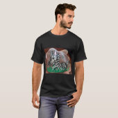 Gedekte Zebra Rock T-shirt (Voorkant volledig)