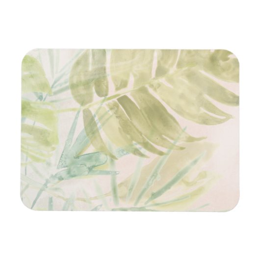 Gedemde tropische bladeren magneet (Horizontaal)