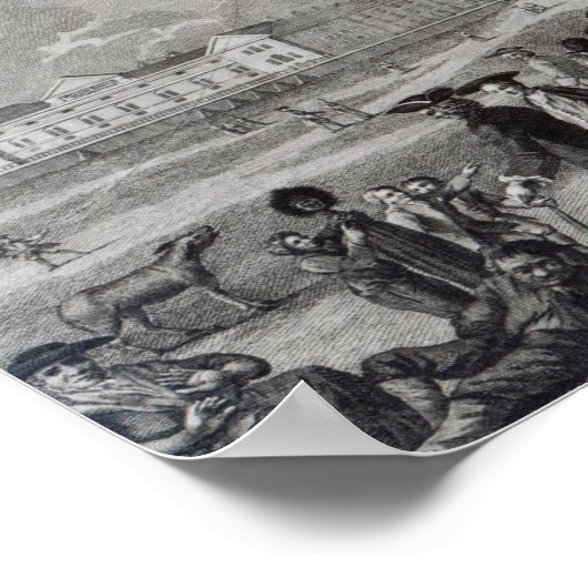 Gedemonstreerd enthousiasme poster (Hoek)