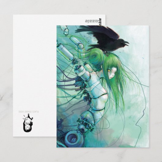 gedemonteerd Briefkaart (Voorkant / Achterkant)