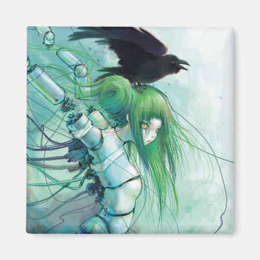 Gedemonteerde tranen magneet (Voorkant)