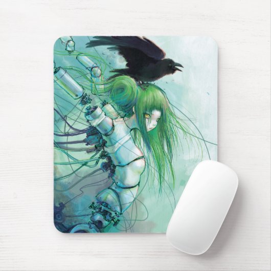 Gedemonteerde tranen Mousepad Muismat (Met muis)