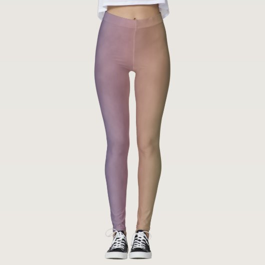 Gedempeld Pastelveld Leggings (Voorkant)