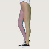 Gedempeld Pastelveld Leggings (Links)