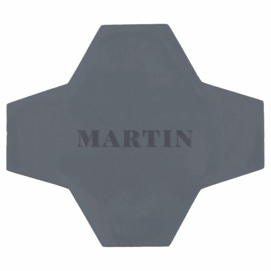 Gedempt blauw, Asblauw Aangepaste naam Voetbal (Enkel)