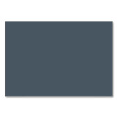 Gedempt Blauw Eenvoudige Elegante Bruiloft Kaart (Achterkant)