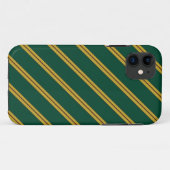 gedempt groen Case-Mate iPhone case (Achterkant (horizontaal))