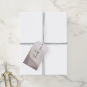 gedempt lijst cadeaulabel (Met Touw)