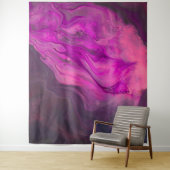 ** gedempt marmeren dromen roze Paarse Abstracte k Wandkleed (In situ)