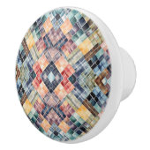 gedempt mozaïek keramische knop (Rechts)