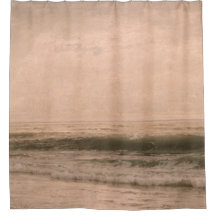 Gedempt zeegezicht schilderij