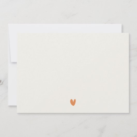 Gedempte aardse Waterverf Afrikaans Landschapsbrui Save The Date (Achterkant)