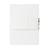 Gedempte aardse Waterverf Afrikaans Landschapsbrui Uitnodigingen Wikkel (Achterkant Voorbeeld)